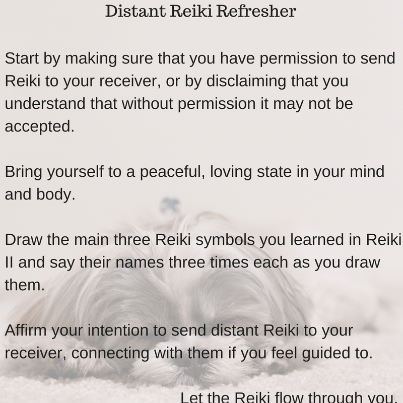 Distant Reiki Refresher
